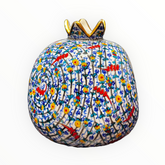 20cm quartz pomegranate with tezhip pattern