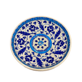 25cm Quartz bowl with basil flower iznik pattern