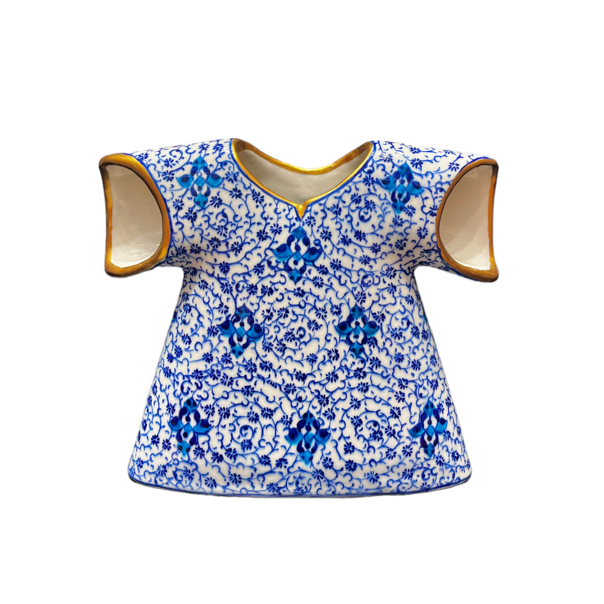 20cm quartz caftan with tugrakesh goldenhorn iznik pattern