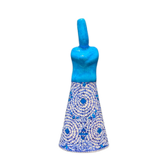40cm Quartz whirling Dervish Figure with Iznik tugrakesh Pattern